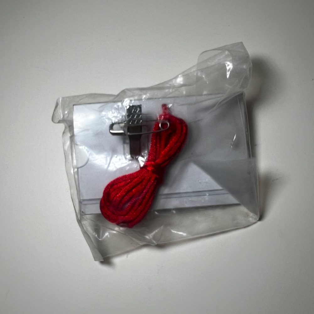 Very Rare Promotional Fisher Price Little People Cowboy Name Tag Lanyard/Clip - Picture 2 of 3